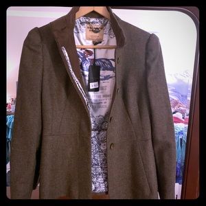 Super Cool Ted Backer Ridding Coat! New w/ tags!!